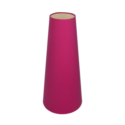 Sorbet Bright Pink Tall Tapered Lampshade