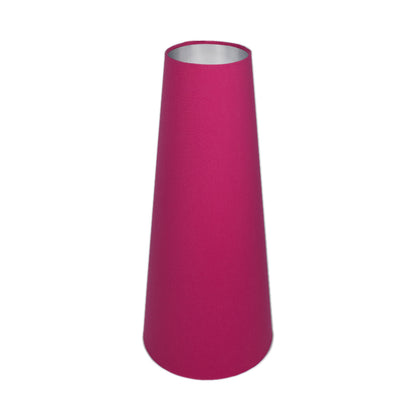 Sorbet Bright Pink Tall Tapered Lampshade