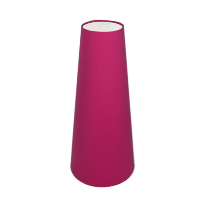 Sorbet Bright Pink Tall Tapered Lampshade
