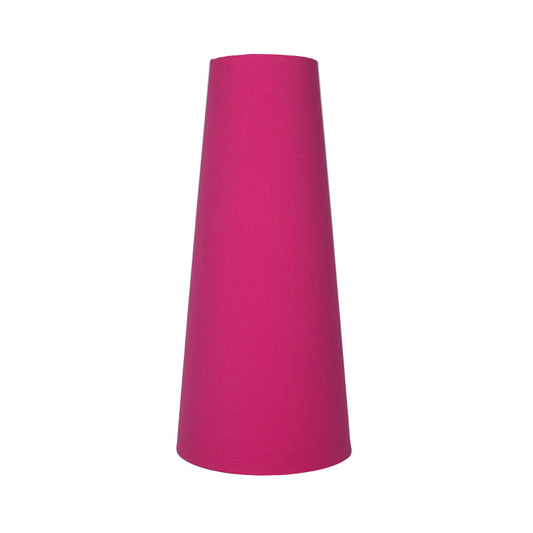 Sorbet Bright Pink Tall Tapered Lampshade