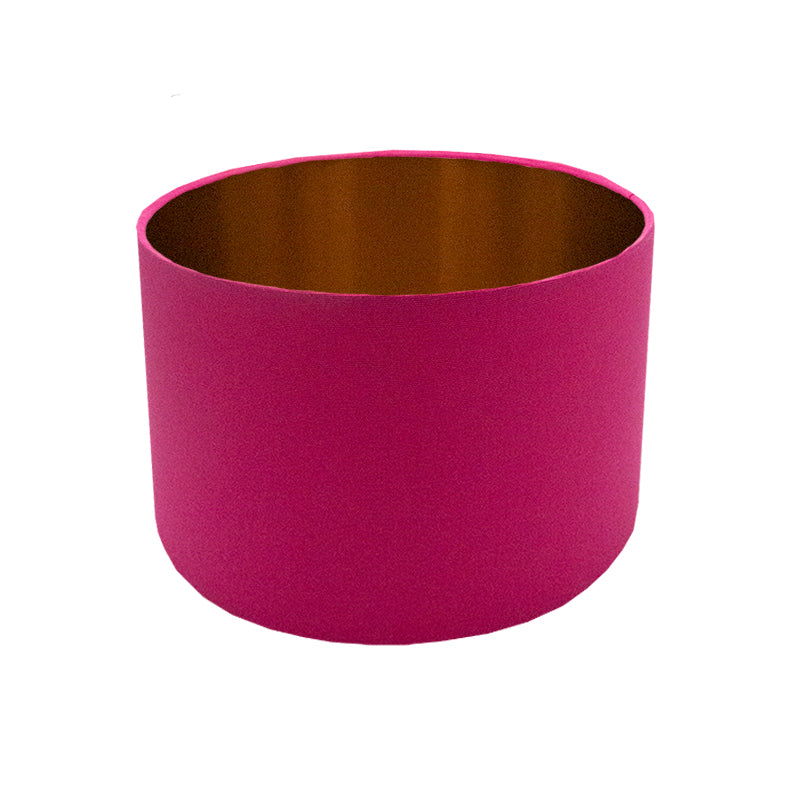 Sorbet Bright Pink Drum Lampshade