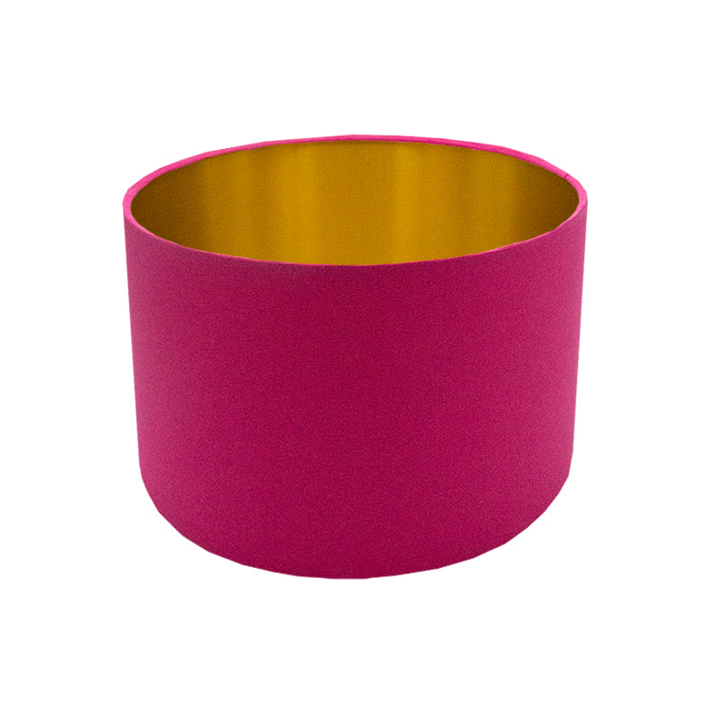 Sorbet Bright Pink Drum Lampshade