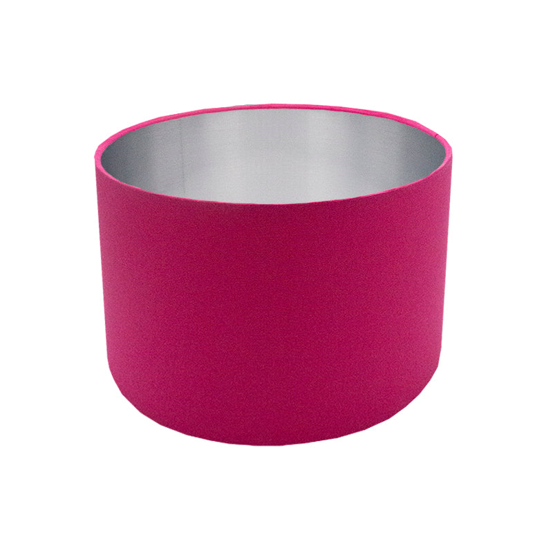 Sorbet Bright Pink Drum Lampshade