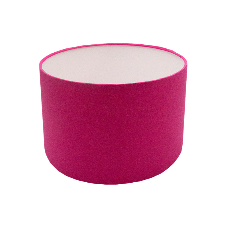 Sorbet Bright Pink Drum Lampshade