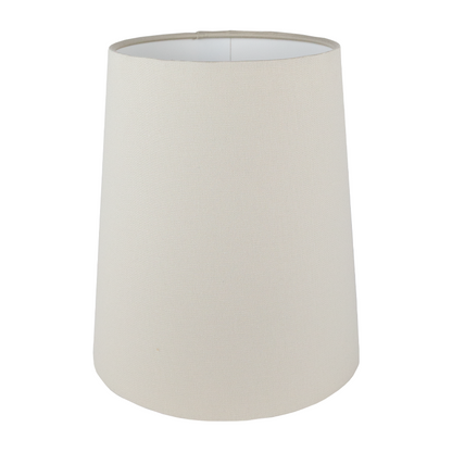 Stone Cotton Tall French Drum Lampshade