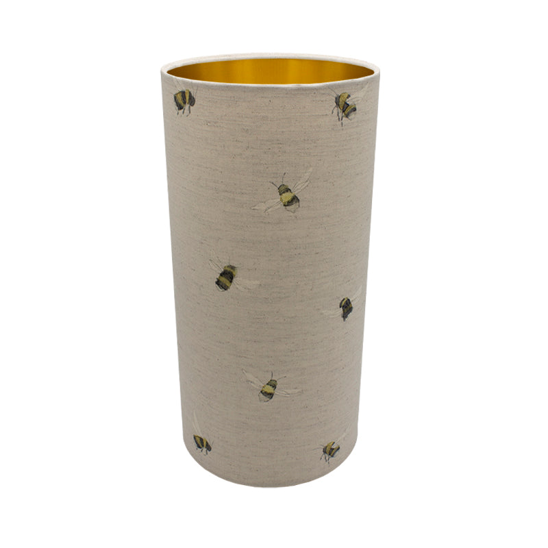 Busy Bees Tall Drum Lampshade