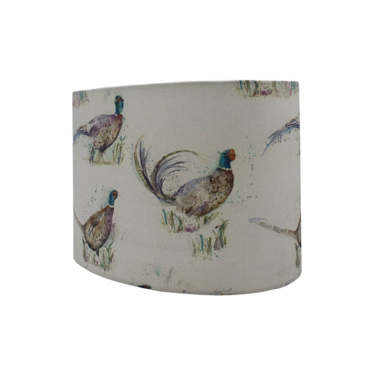 Voyage Dashing Pheasant Oval Lampshade