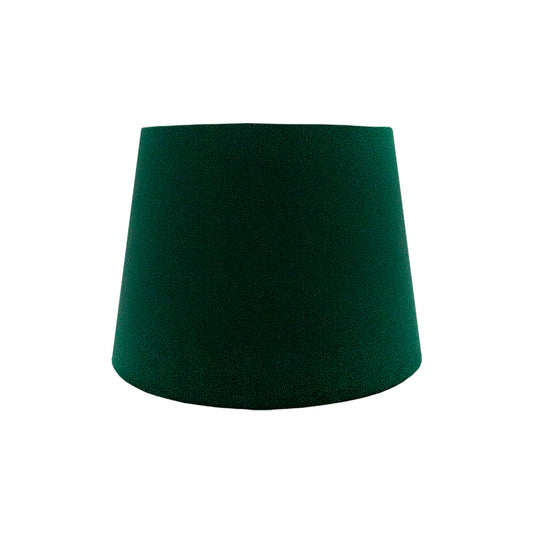 Emerald Green Velvet French Drum Lampshade