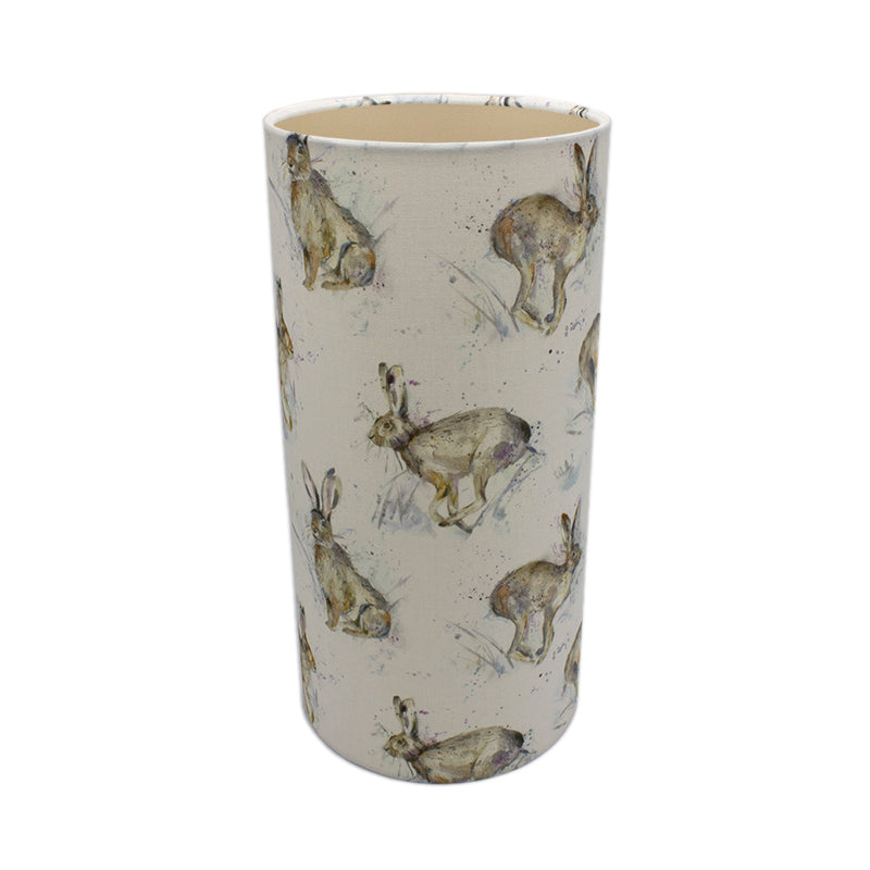 Voyage Hurtling Hare Tall Drum Lampshade