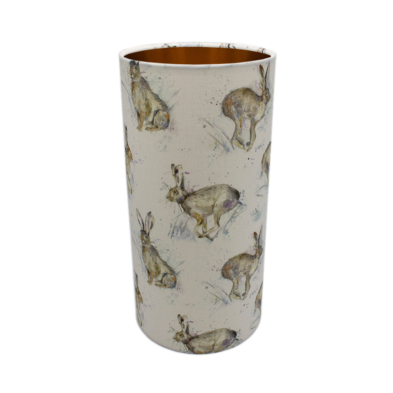 Voyage Hurtling Hare Tall Drum Lampshade