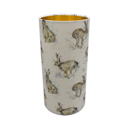 Voyage Hurtling Hare Tall Drum Lampshade