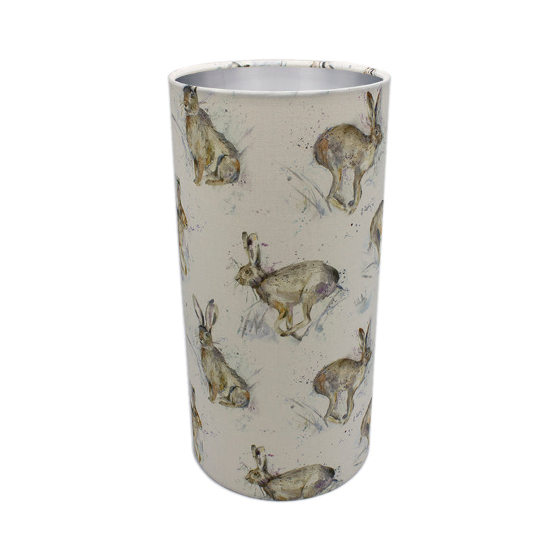 Voyage Hurtling Hare Tall Drum Lampshade
