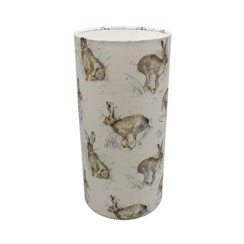 Voyage Hurtling Hare Tall Drum Lampshade