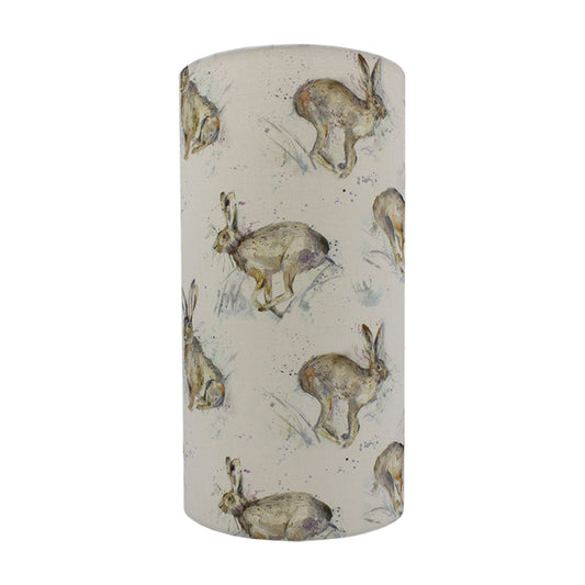 Voyage Hurtling Hare Tall Drum Lampshade
