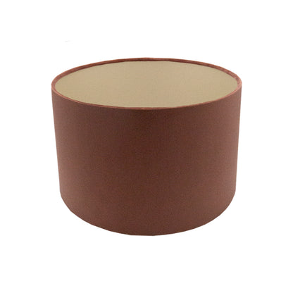 Blush Pink Velvet Drum Lampshade Brushed Champagne Inner