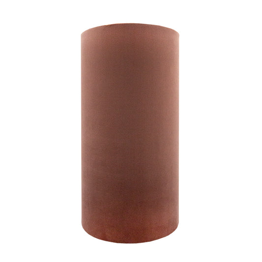 Blush Pink Velvet Tall Drum Lampshade