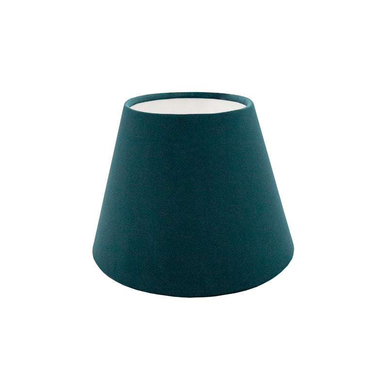 Teal Velvet Empire Lampshade