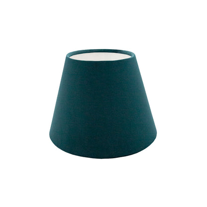 Teal Velvet Empire Lampshade