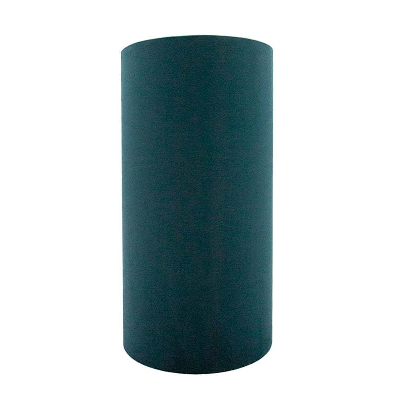 Teal Velvet Tall Drum Lampshade