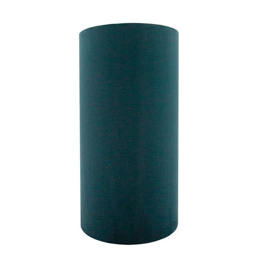 Teal Velvet Tall Drum Lampshade