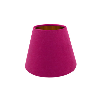 Fuchsia Bright Pink Velvet Empire Lampshade