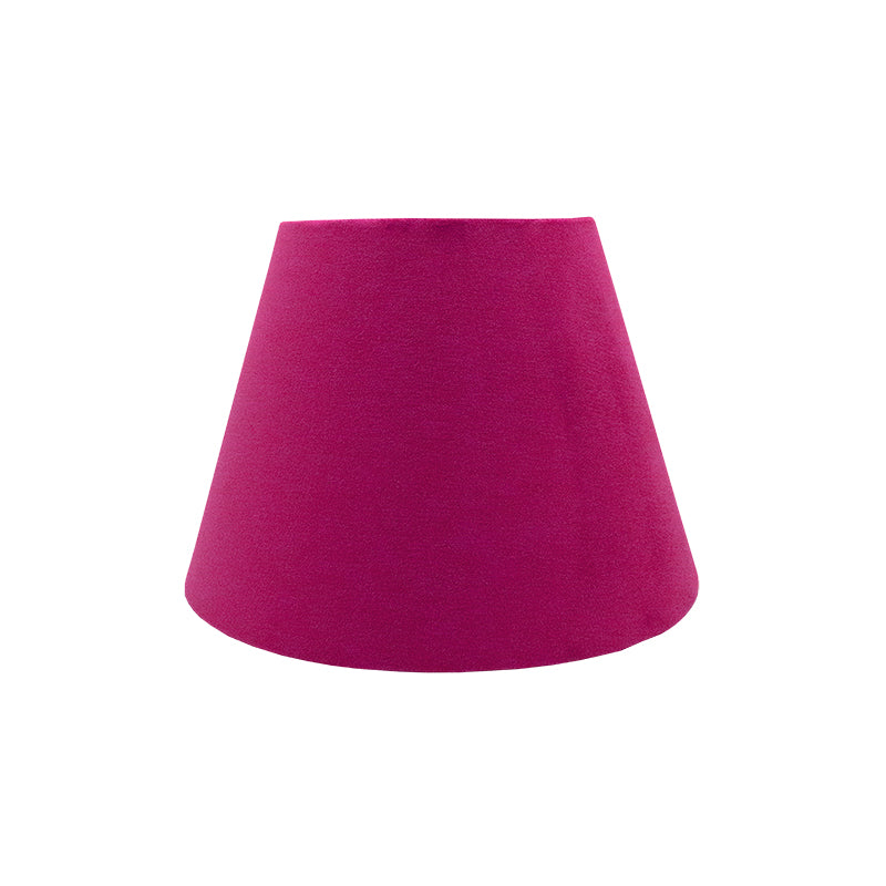 Fuchsia Bright Pink Velvet Empire Lampshade