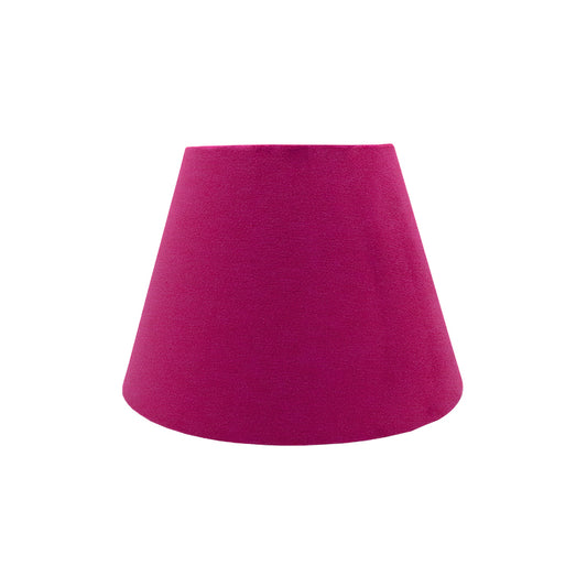 Fuchsia Bright Pink Velvet Empire Lampshade