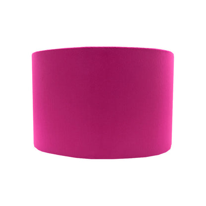 Fuchsia Bright Pink Velvet Oval Lampshade