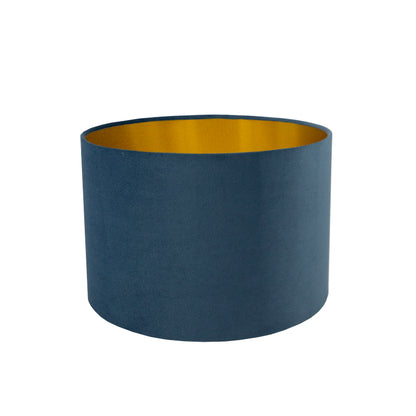 Wedgewood Velvet Drum Lampshade