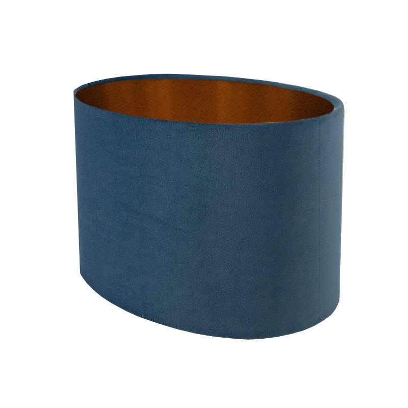 Wedgewood Velvet Oval Lampshade