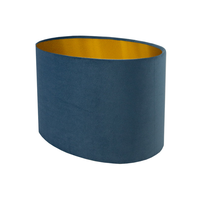 Wedgewood Velvet Oval Lampshade