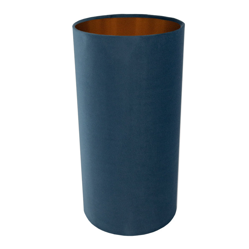 Wedgewood Velvet Tall Drum Lampshade