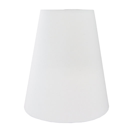 White Cotton Tall Empire Lampshade