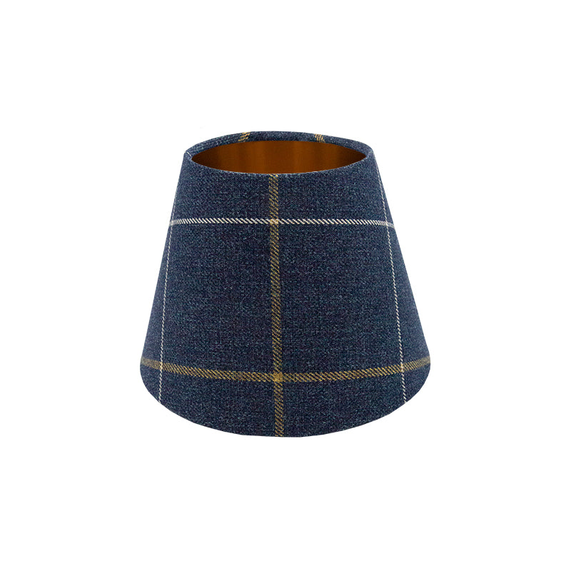 Winsford Navy Blue Tartan Empire Lampshade