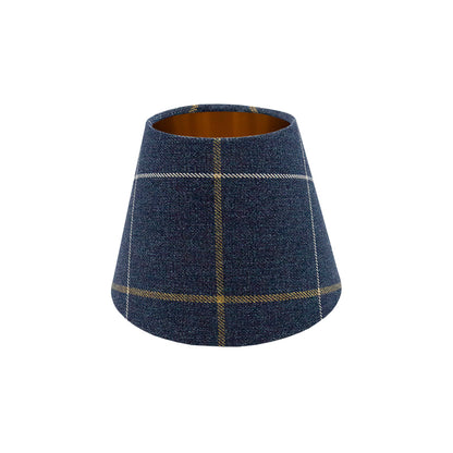 Winsford Navy Blue Tartan Empire Lampshade