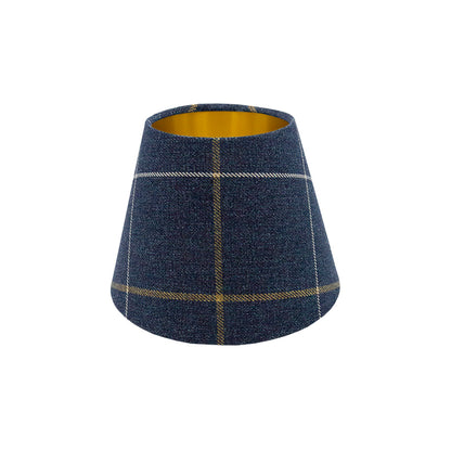 Winsford Navy Blue Tartan Empire Lampshade