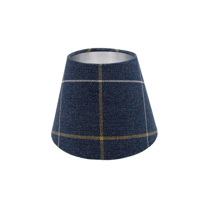 Winsford Navy Blue Tartan Empire Lampshade