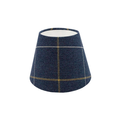 Winsford Navy Blue Tartan Empire Lampshade